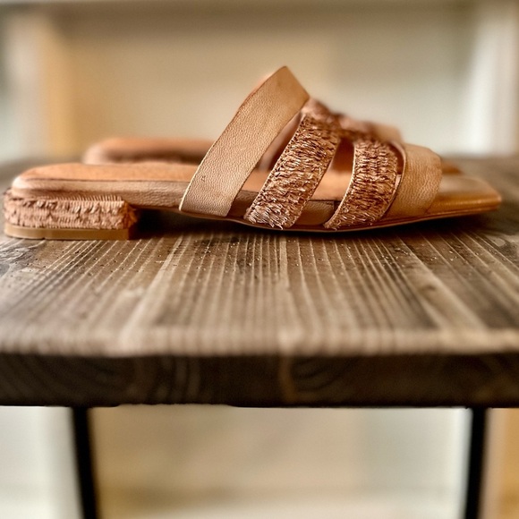 Antelope Adalyn Slide Sandals in ‘Taupe Leather’ Size EU 36 US 6 - Picture 6 of 6